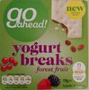 Go Ahead! Forest Fruit Yogurt Breaks 5 Packs of 2 Slices (178g) - Product
