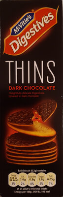 Mcvitie's Dark Chocolate Digestive Thins - Product