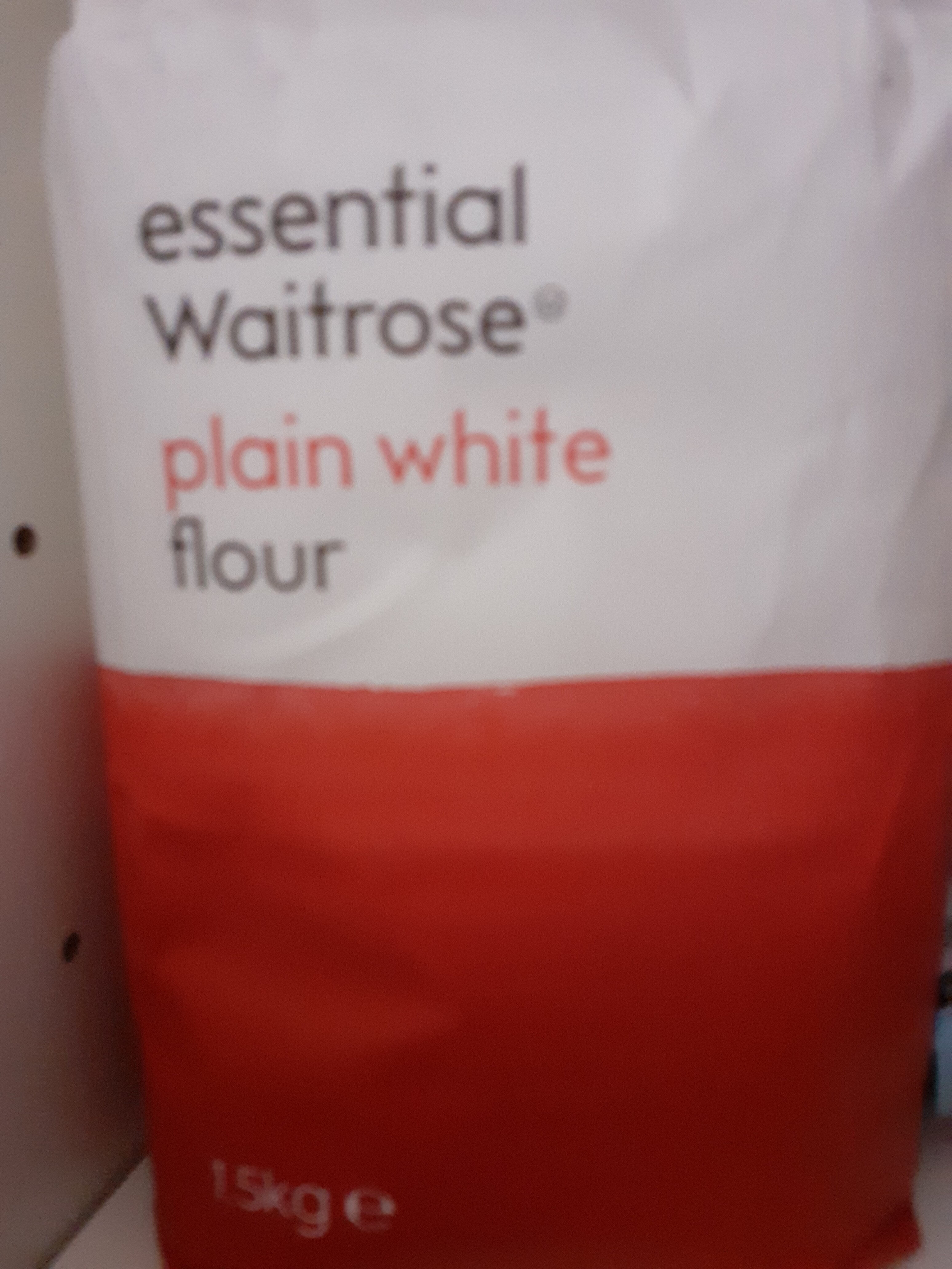 Essential waitrose plain white flour - Produit