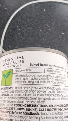Baked beans - Ingredients