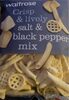 Waitrose Crisp & lively salt & black pepper mix - Producto