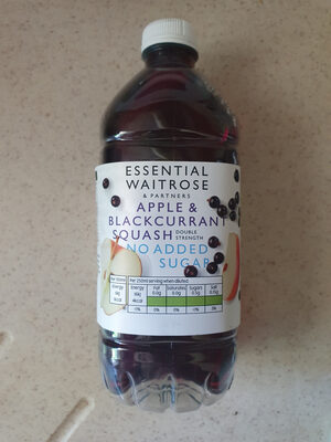 Apple and blackcurrant squash - Product - en