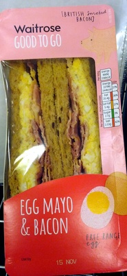 Egg Mayo & Bacon Sandwich - Product