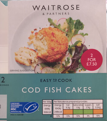 Cod fish cakes - Recycling instructions and/or packaging information - en