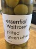 Pitted Green Olives - Produit