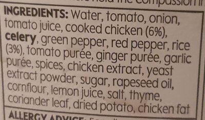 Waitrose - Ingredients