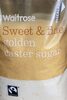 Sweet and fine golden caster sugar - Product