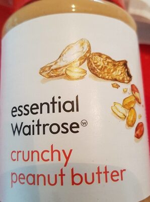 Essential waitrose crunchy peanut butter - Product - en