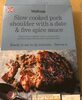 Waitrose Slow Cooked Pork Shoulder - Date and spice sauce - Product