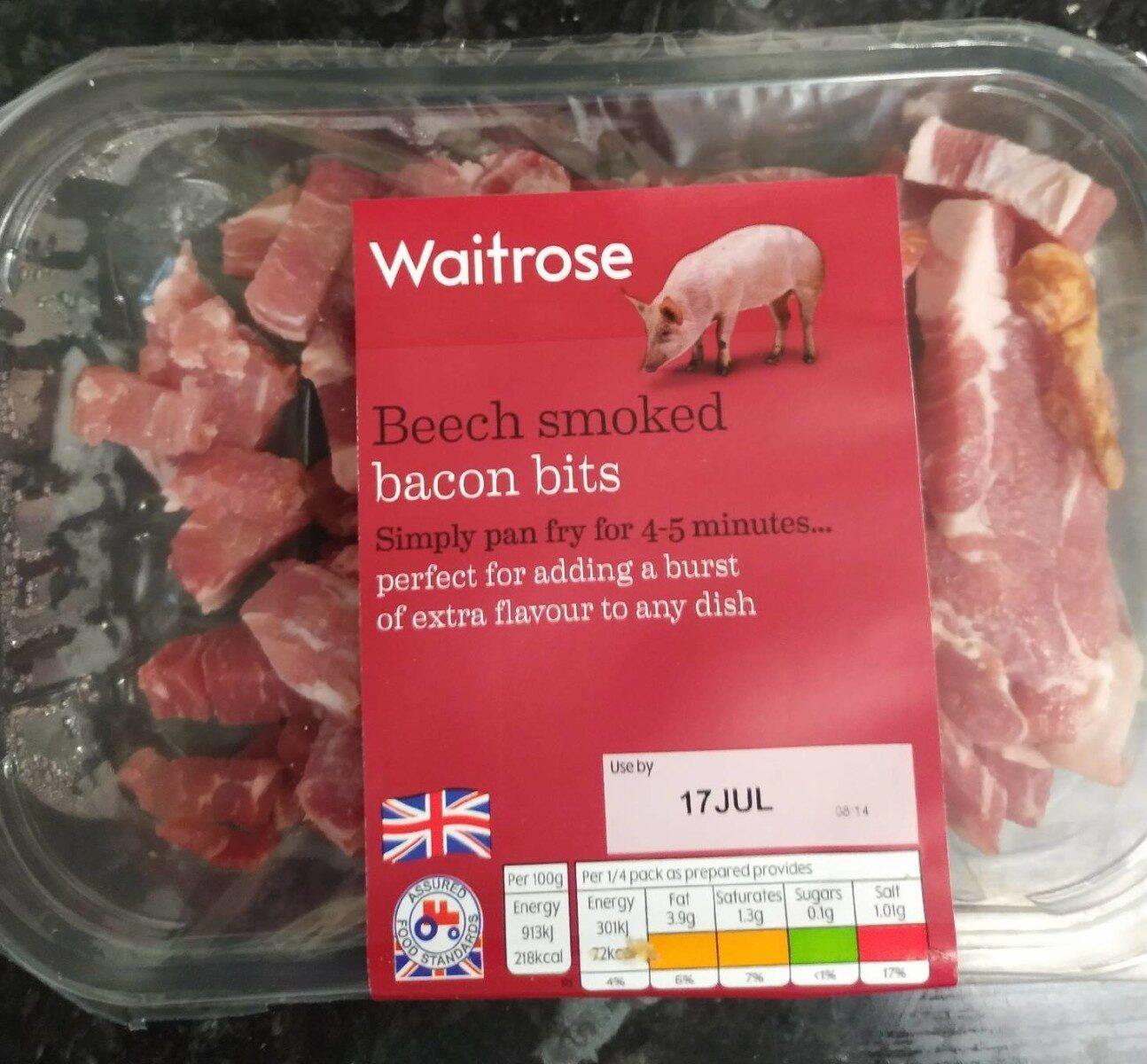 Beech smoked bacon bits - Product