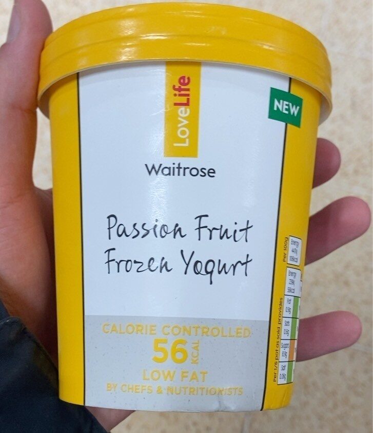 Passion Fruit Frozen Yogurt - Prodotto - fr