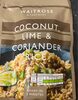 Coconut lime and coriander rice - Product