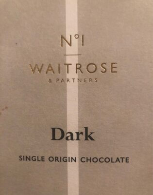 Single Origin Dark chocolate - Product