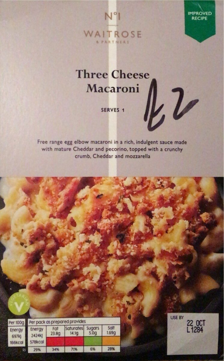 Three Cheese Macaroni - Product