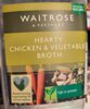Hearty chicken & vegetable broth - Product