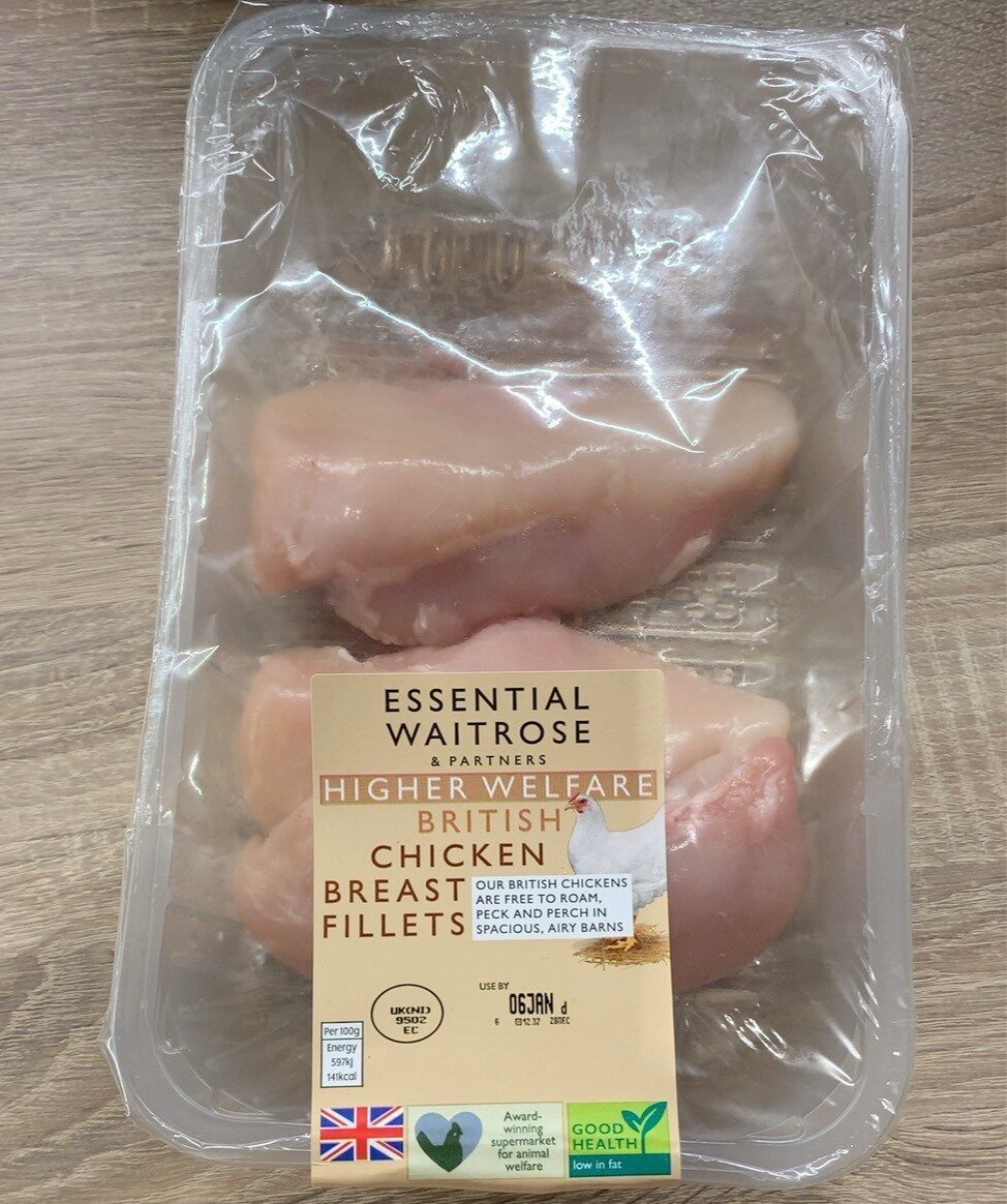British chicken breast fillets - Product