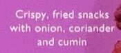 6 Onion Bhajis - Ingrédients - en