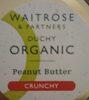 Organic crunchy peanut butter - Product