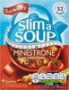 Slim a Soup Minestrone with Croutons 4 Sachets - Product