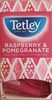 Tetley raspberry and pomegranate tea - Táirge