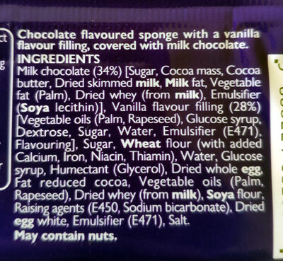 Mini Rolls Milk Chocolate - Ingredients - en