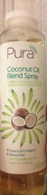 Coconut Oil Blend Spray - Produit