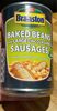Baked beans with large lincolnshire sausages - Product