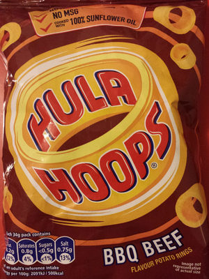Hula Hoops BBQ Beef - Product