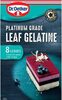 Platinum Grade Leaf Gelatine 8 Leaves - Produit