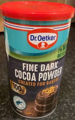 Fine Dark Cocoa Powder - Produit - en