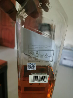 Johnnie Walker Red Label Scotch Whisky - Nutrition facts - fr