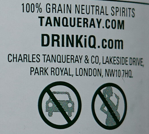 London Dry Gin - Zutaten - en