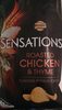 Sensations Roasted Chicken & Thyme Flavour Potato Crisps - Produit