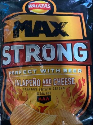 Walkers Max strong Jalapeno & cheese - Product
