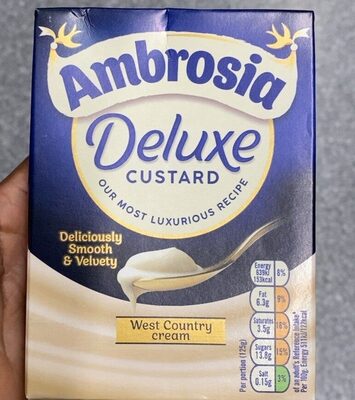 Deluxe custard West Country Cream - Product