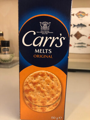 Melts crackers original - Product
