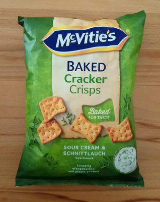 Baked cracker crisps - Product - de