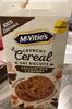 Crunchy Cereal Oat Biscuits Chocolat noir & Amandes - Product