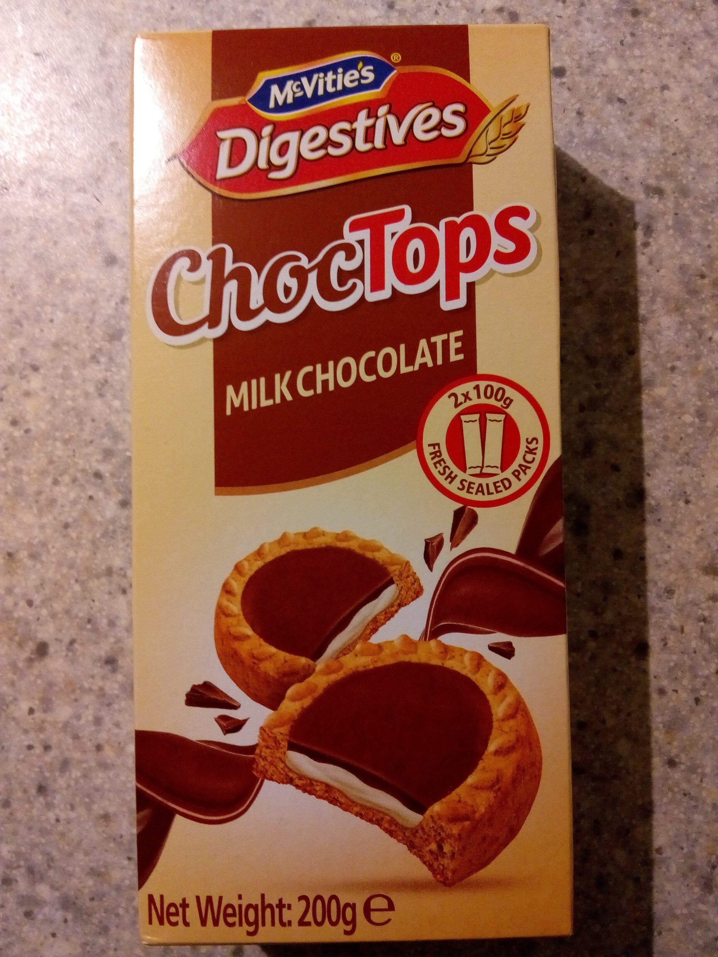 ChocTops Milk Chocolate - Product