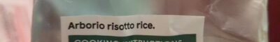 Arborio risotto rice - Ingredients
