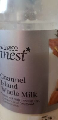 Calories in Tesco Finest, Tesco Channel Island While Milk
