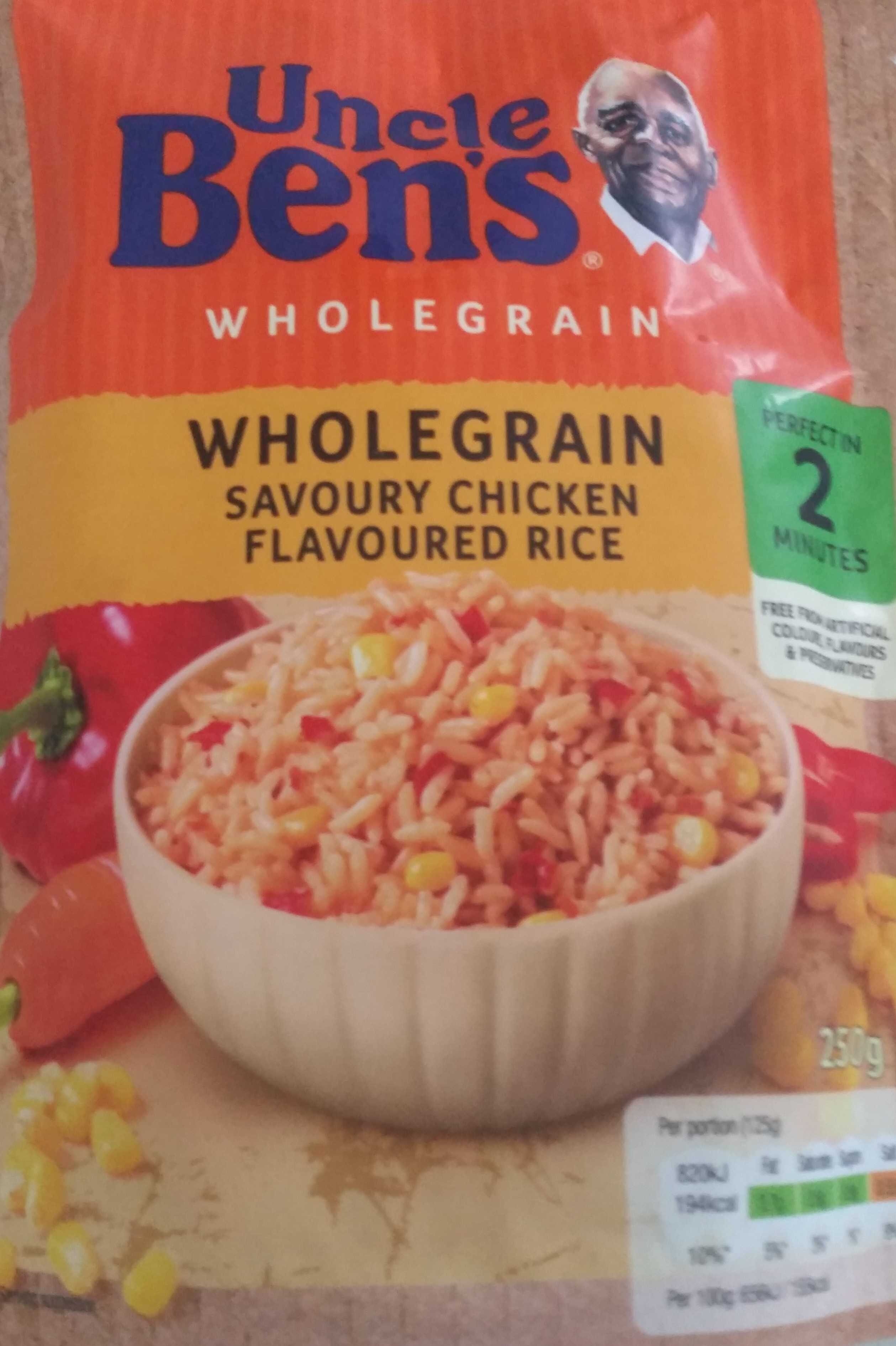 Wholegrain Savoury Chicken Flavoured Rice - Product