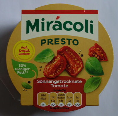 Miracoli Presto Sonnengetrocknete Tomate - Produkt