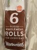 Sliced Wholemeal Rolls - Producto