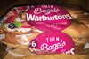 Warburtons Thin bagels Cinnamon and raisin - Product