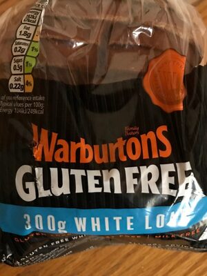 Calories in Warburtons Gluten Free