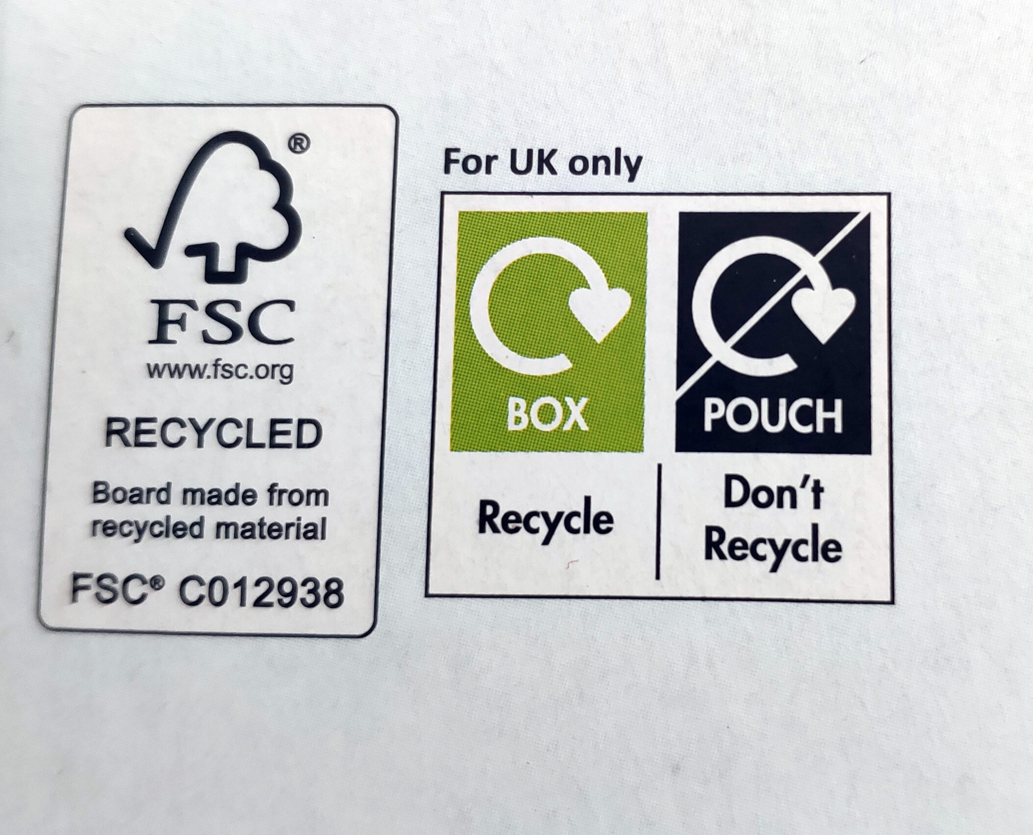 Shortcrust Pastry Sheet - Instruction de recyclage et/ou informations d'emballage - en