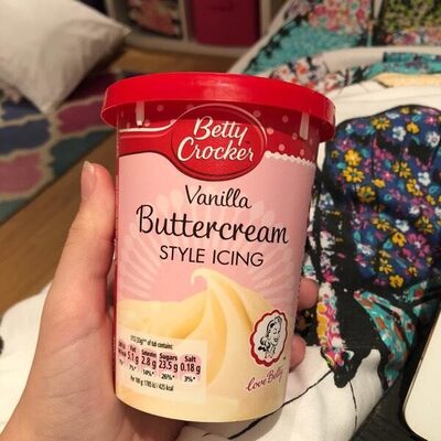 Vanilla Buttercream Flavour Icing - Produkt - en