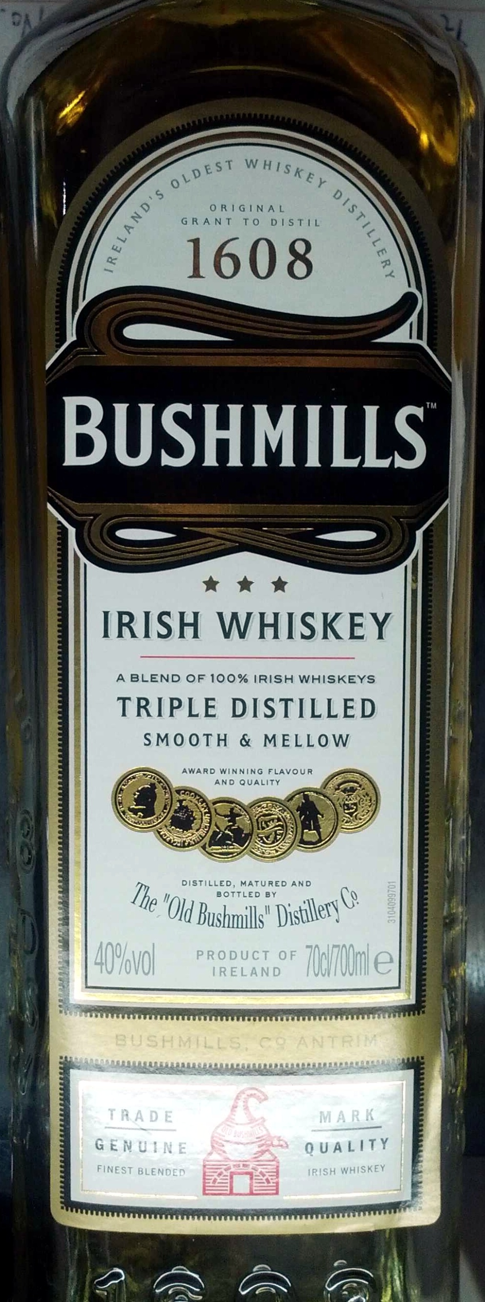 Bushmills Irish Whiskey - Produit - en