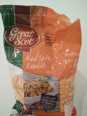 Red Split Lentils - Product